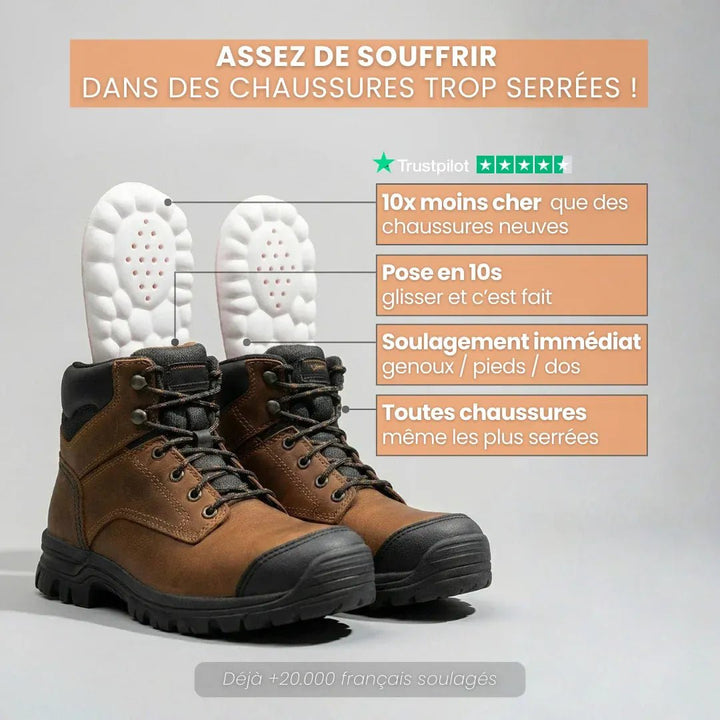 TDS - Pro™ - Semelles Orthopédiques - OrthoSoutien